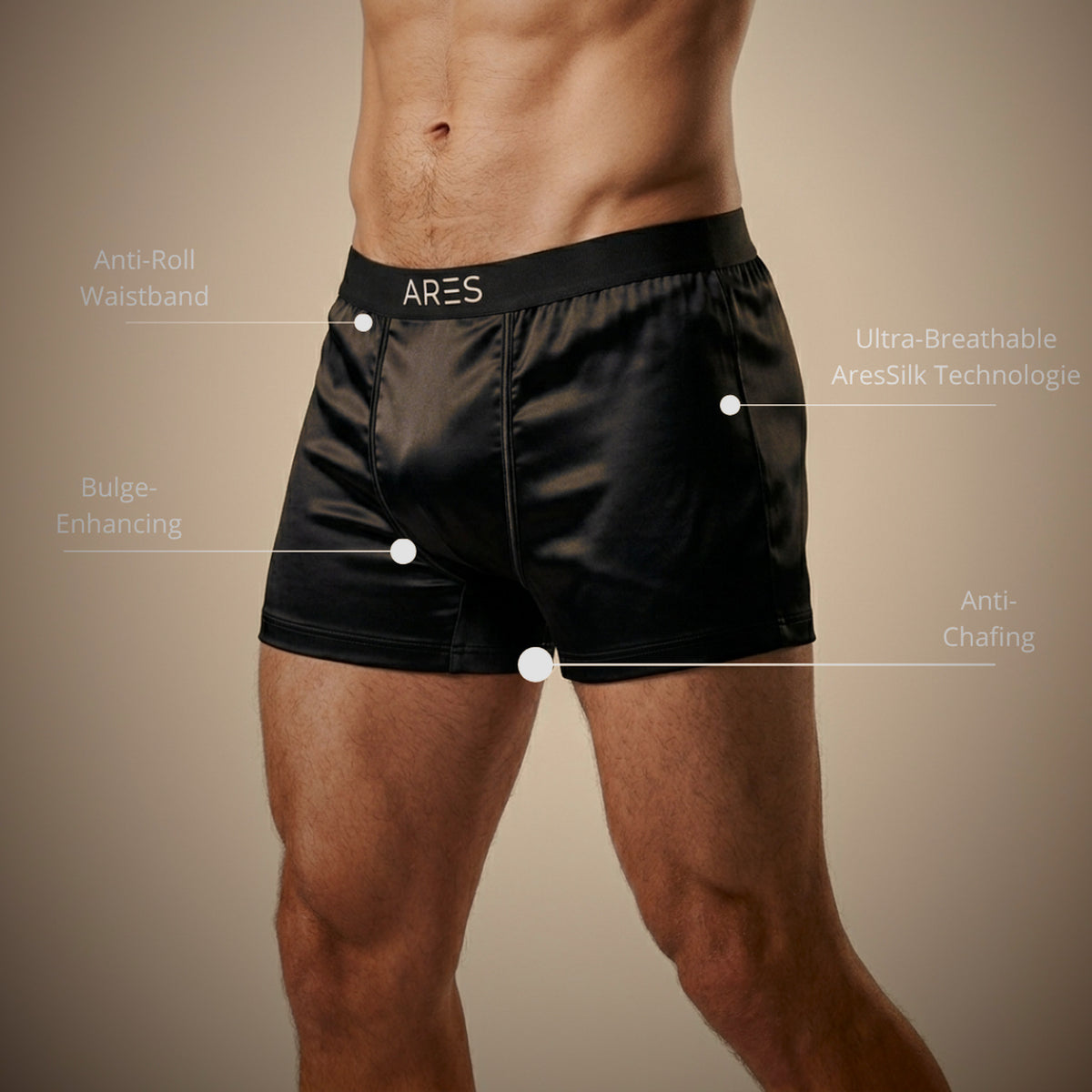 Ares Silk Boxer | All-Day Comfort