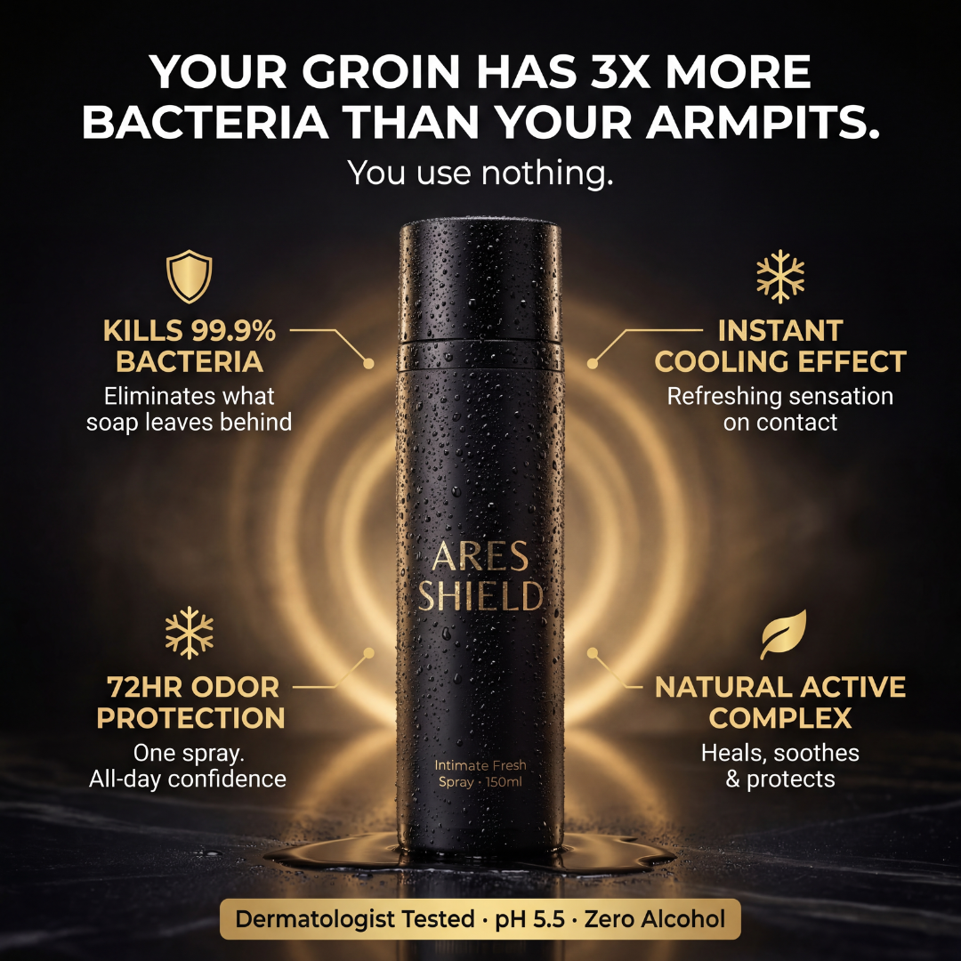 Ares Shield - Intimate Protective Spray for Men