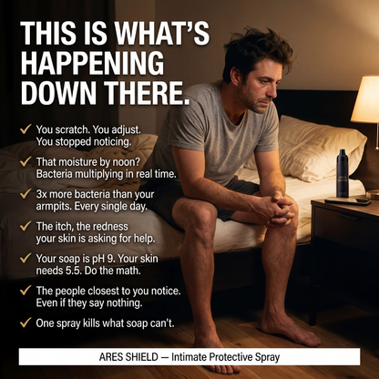 Ares Shield - Intimate Protective Spray for Men