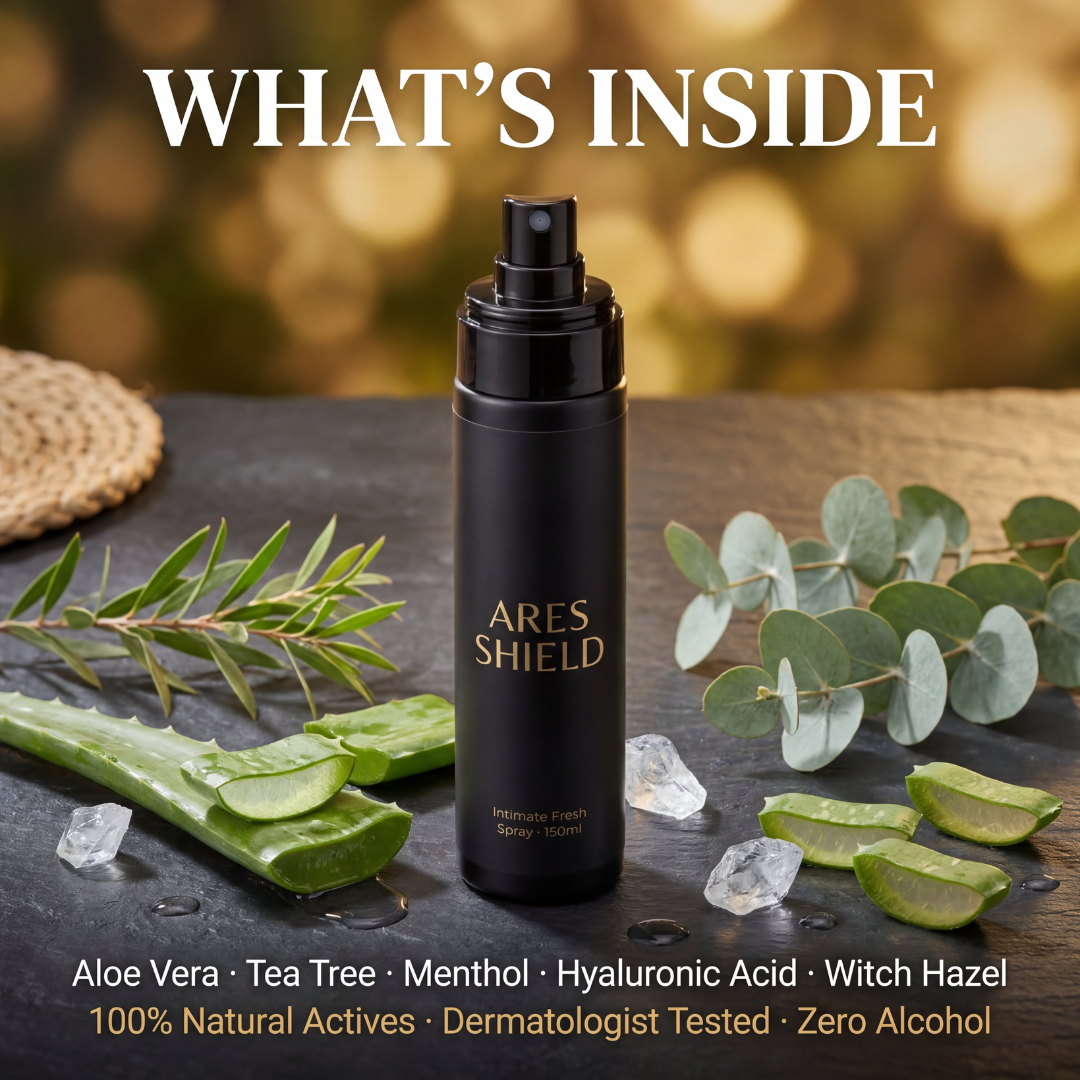 Ares Shield - Intimate Protective Spray for Men