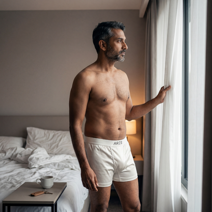Premium Silk Boxers | All-Day Comfort White (NEW)