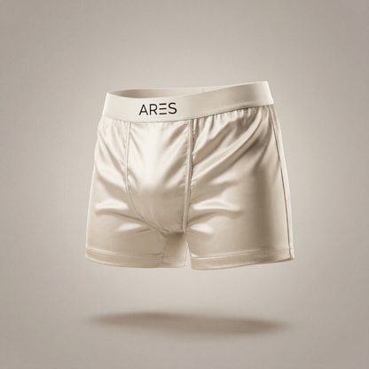 Premium Silk Boxers | All-Day Comfort White (NEW)