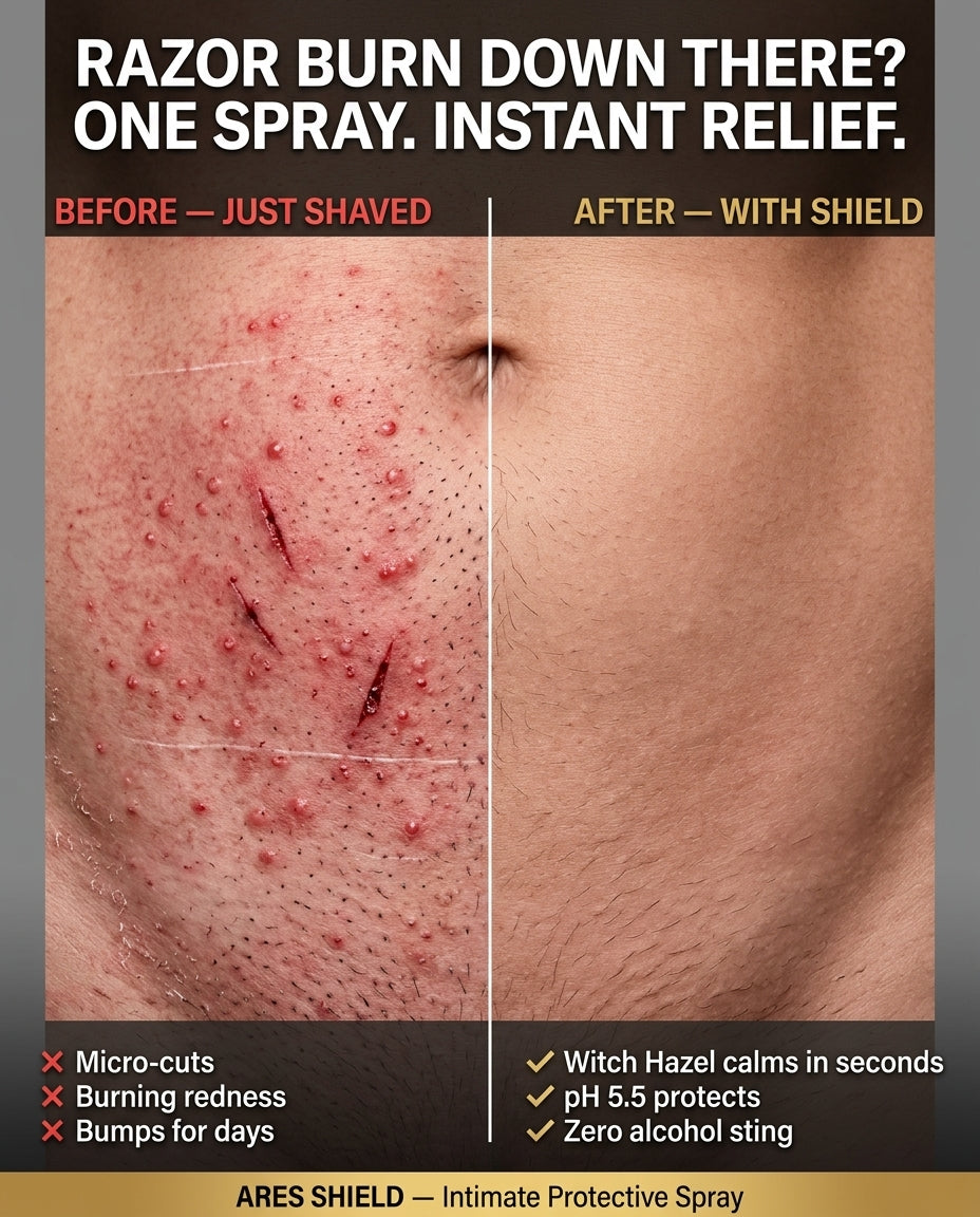Ares Shield - Intimate Protective Spray for Men