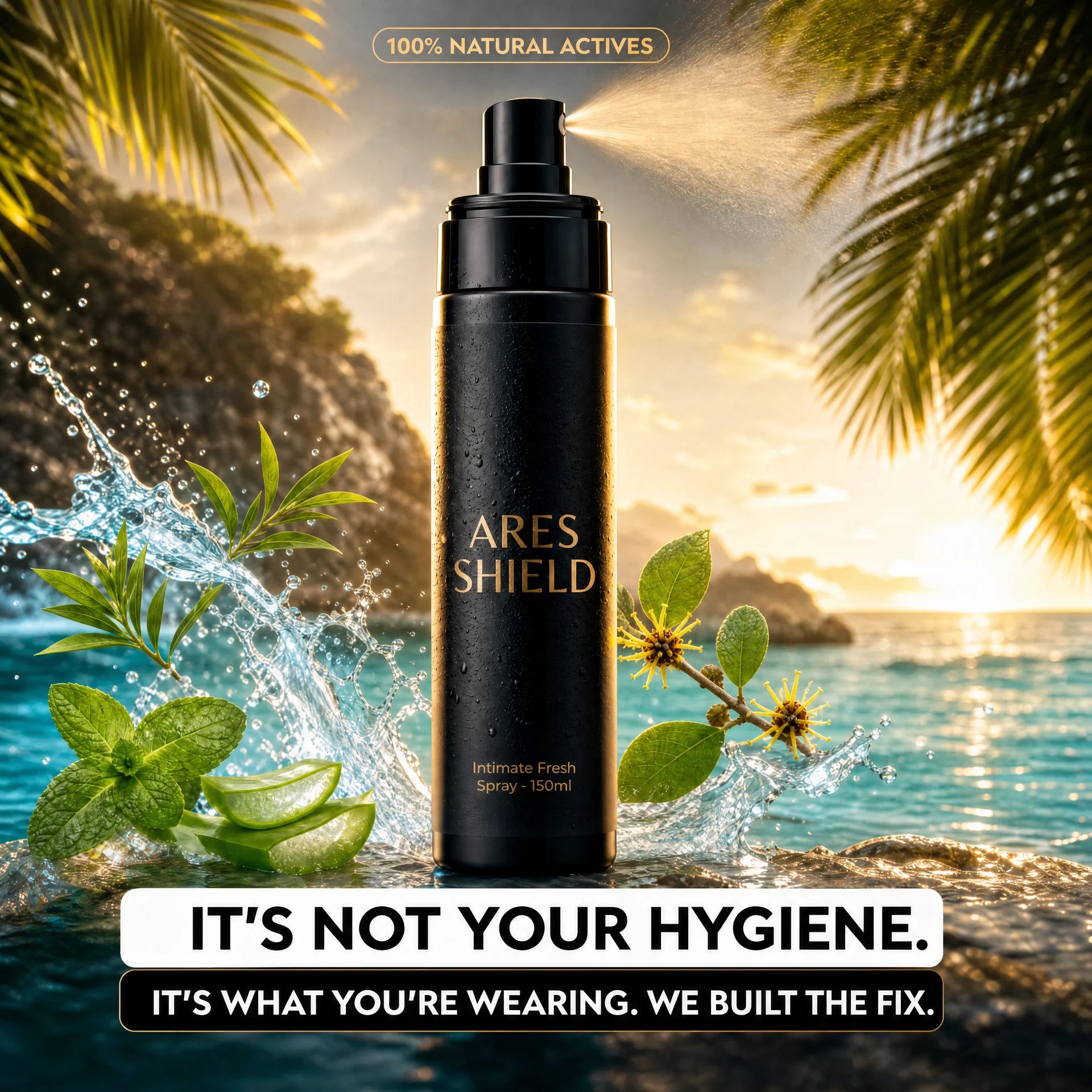 Ares Shield - Men's intimate spray
